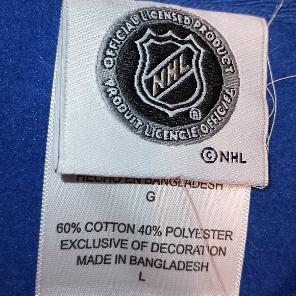 NEW NHL New York Islanders Women's Dark Fleece Hooded Sweatshirt - Large - Picture 4 of 5